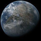 Planet Novaterra of the Delta Pavonis System